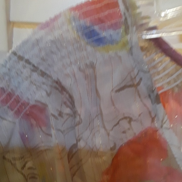 EUC LANE BRYANT SHEER TOP - Picture 3 of 6